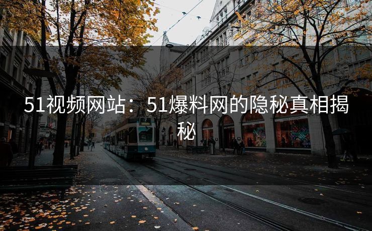 51视频网站：51爆料网的隐秘真相揭秘